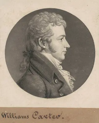Bernard Moore Carter, by Charles B. J. Févret de Saint-Mémin