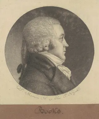 Brooks, by Charles B. J. Févret de Saint-Mémin