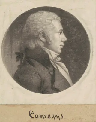 Comegys, by Charles B. J. Févret de Saint-Mémin