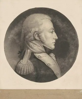 Daniel Carmick, by Charles B. J. Févret de Saint-Mémin