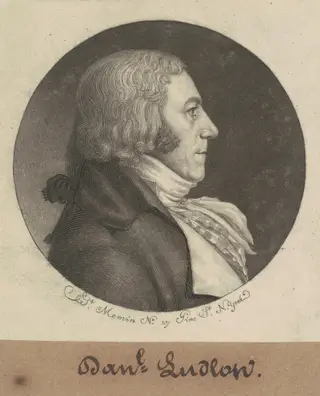 Daniel Ludlow, by Charles B. J. Févret de Saint-Mémin