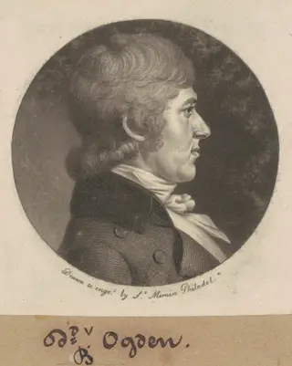 David Bayard Ogden, by Charles B. J. Févret de Saint-Mémin