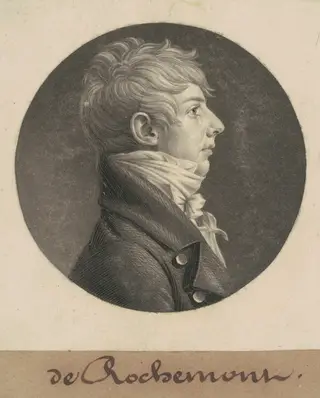 de Rochemont, by Charles B. J. Févret de Saint-Mémin