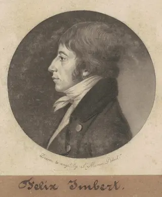 Felix Imbert, by Charles B. J. Févret de Saint-Mémin