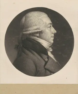 Francis Breuil, by Charles B. J. Févret de Saint-Mémin