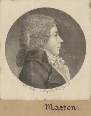 François Désiré Masson, by Charles B. J. Févret de Saint-Mémin