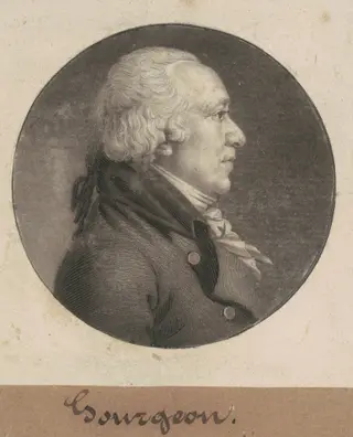 Gourgeon, by Charles B. J. Févret de Saint-Mémin