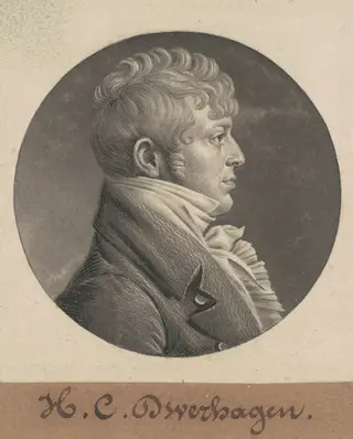 H. C. Dwerhagen, by Charles B. J. Févret de Saint-Mémin