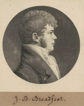 Henry Hall, by Charles B. J. Févret de Saint-Mémin