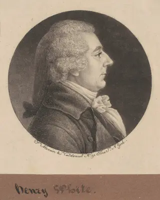 Henry White, by Charles B. J. Févret de Saint-Mémin