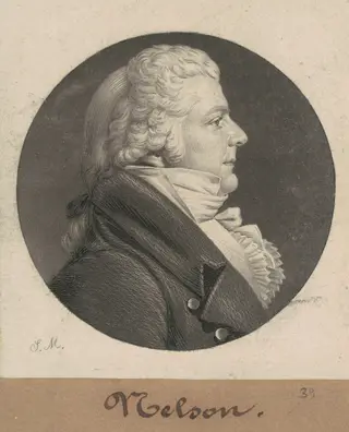 Hugh Nelson, by Charles B. J. Févret de Saint-Mémin