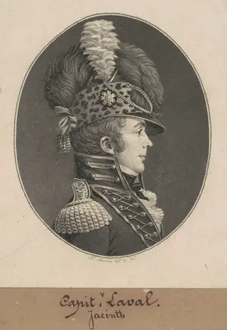Jacint Laval, by Charles B. J. Févret de Saint-Mémin