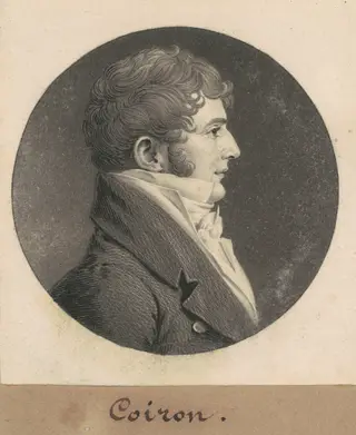 Jean Joseph Coiron, by Charles B. J. Févret de Saint-Mémin