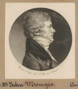 John Armentaire Monges, by Charles B. J. Févret de Saint-Mémin