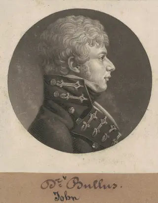 John Bullus, by Charles B. J. Févret de Saint-Mémin