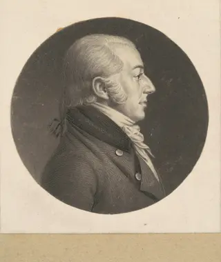 John Rhea Smith, by Charles B. J. Févret de Saint-Mémin
