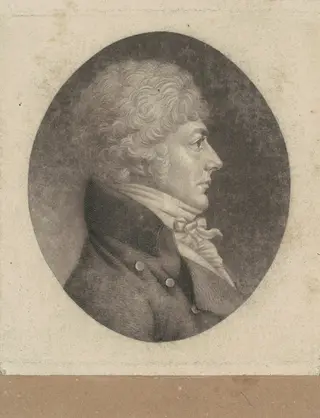 Joseph Forman, by Charles B. J. Févret de Saint-Mémin