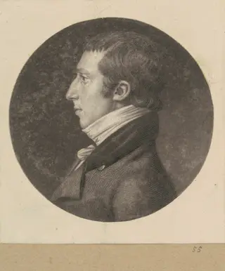 Morris, by Charles B. J. Févret de Saint-Mémin