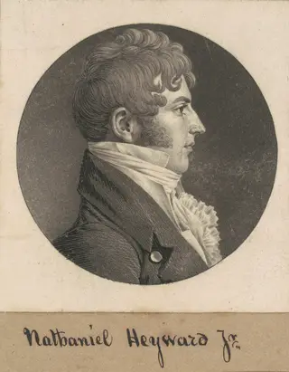 Nathaniel Heyward, Jr., by Charles B. J. Févret de Saint-Mémin