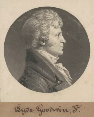 Nicholas Brice, by Charles B. J. Févret de Saint-Mémin