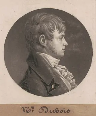 Nicholas DuBois, by Charles B. J. Févret de Saint-Mémin