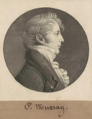 Philip Norborne Nicholas, by Charles B. J. Févret de Saint-Mémin
