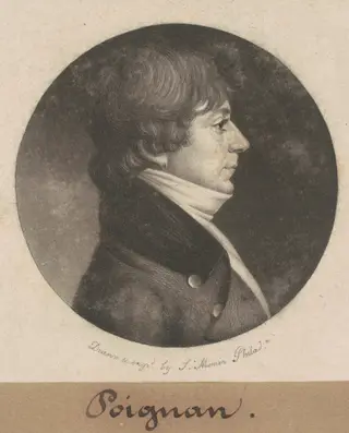 Poignan, by Charles B. J. Févret de Saint-Mémin