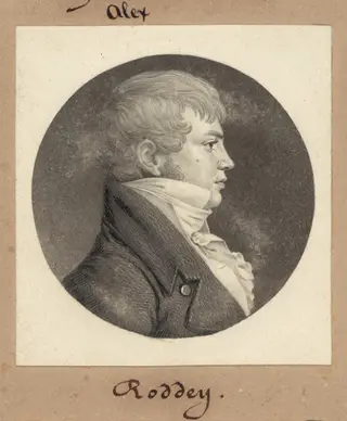 Roddey, by Charles B. J. Févret de Saint-Mémin