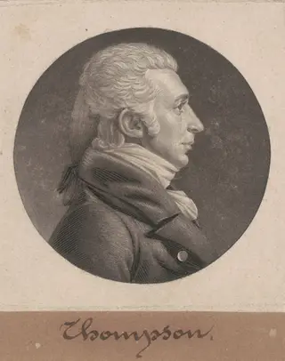 Samuel Hunt, Jr., by Charles B. J. Févret de Saint-Mémin