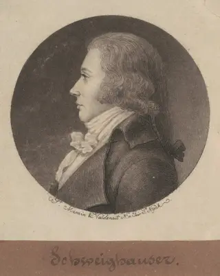 Schweighauser, by Charles B. J. Févret de Saint-Mémin