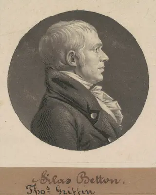 Silas Betton, by Charles B. J. Févret de Saint-Mémin