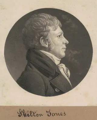 Skelton Jones, by Charles B. J. Févret de Saint-Mémin