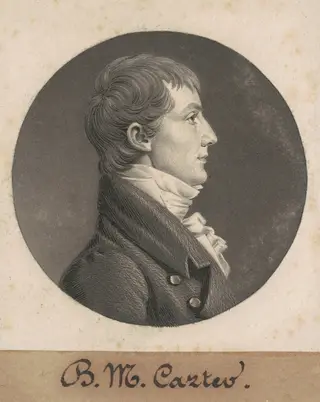 Thomas Bolling Robertson, by Charles B. J. Févret de Saint-Mémin