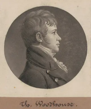 Thomas Woodhouse, by Charles B. J. Févret de Saint-Mémin