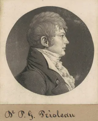 Unidentified Man, by Charles B. J. Févret de Saint-Mémin