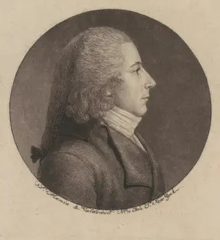 Unidentified Man, by Charles B. J. Févret de Saint-Mémin