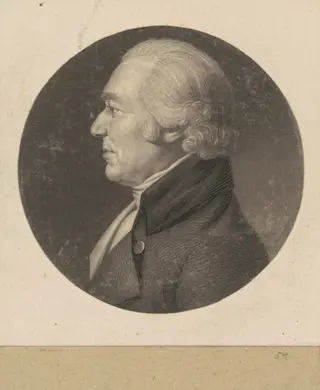 Unidentified Man, by Charles B. J. Févret de Saint-Mémin