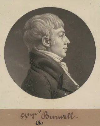 William Armistead Burwell, by Charles B. J. Févret de Saint-Mémin