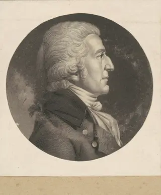 William Barton, by Charles B. J. Févret de Saint-Mémin