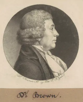 William Brown, by Charles B. J. Févret de Saint-Mémin