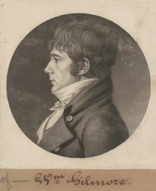 William Gilmor, by Charles B. J. Févret de Saint-Mémin