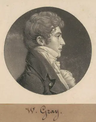 William Gray, by Charles B. J. Févret de Saint-Mémin