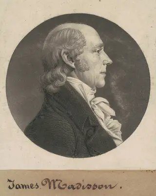 William Madison, by Charles B. J. Févret de Saint-Mémin