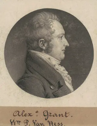 William Peter Van Ness, by Charles B. J. Févret de Saint-Mémin
