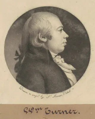 William Turner, by Charles B. J. Févret de Saint-Mémin