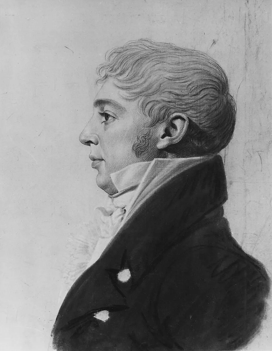 Alexander Rider (?), by Charles Balthazar Julien Févret de Saint-Mémin, gouache, 1808