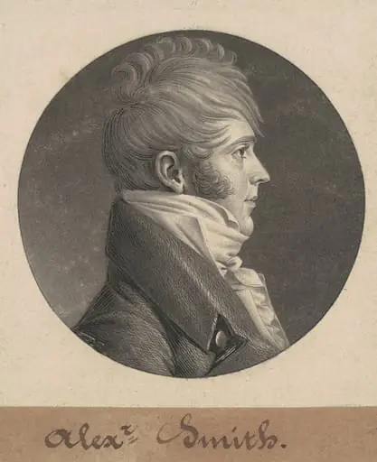 Alexander Smith, by Charles Balthazar Julien Févret de Saint-Mémin