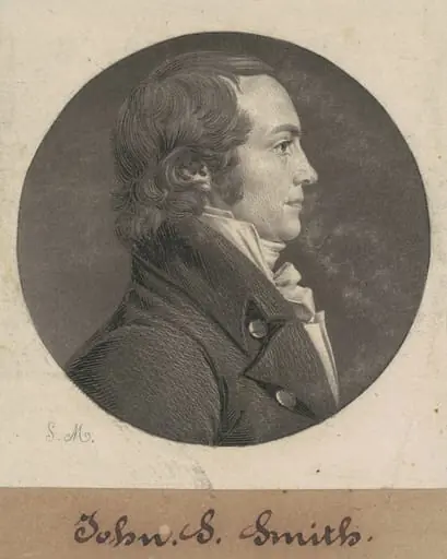 Alexander Smyth, by Charles Balthazar Julien Févret de Saint-Mémin