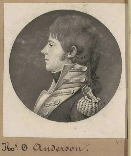 Anderson, by Charles Balthazar Julien Févret de Saint-Mémin