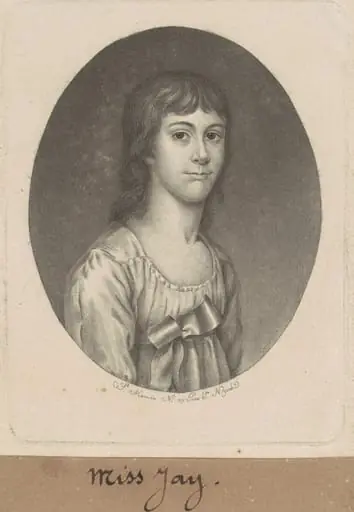 Ann Jay, by Charles Balthazar Julien Févret de Saint-Mémin